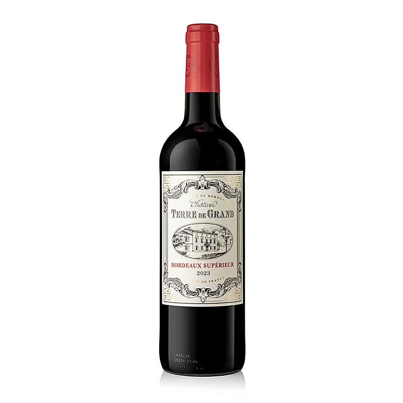 2023er Bordeaux Superieur, trocken, 14 % vol., Chateau Terre de Grand, 750 ml