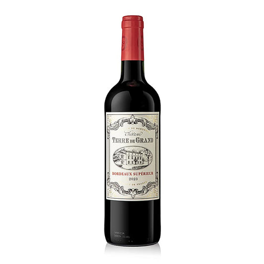 2023er Bordeaux Superieur, trocken, 14 % vol., Chateau Terre de Grand, 750 ml