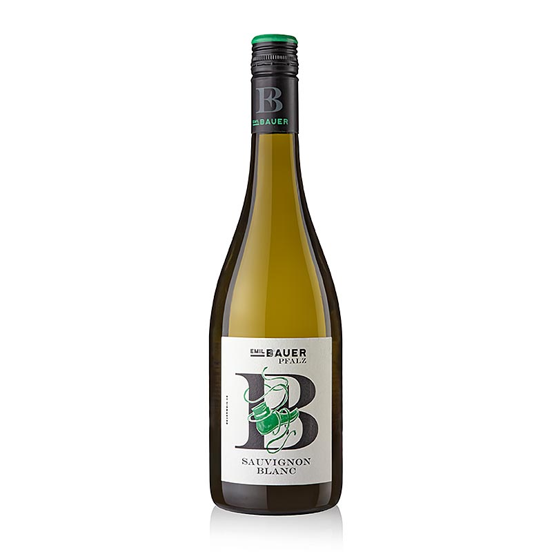 2024er "Bundschuh" Sauvignon Blanc QW, trocken, 12 % vol., Emil Bauer & Söhne, 750 ml