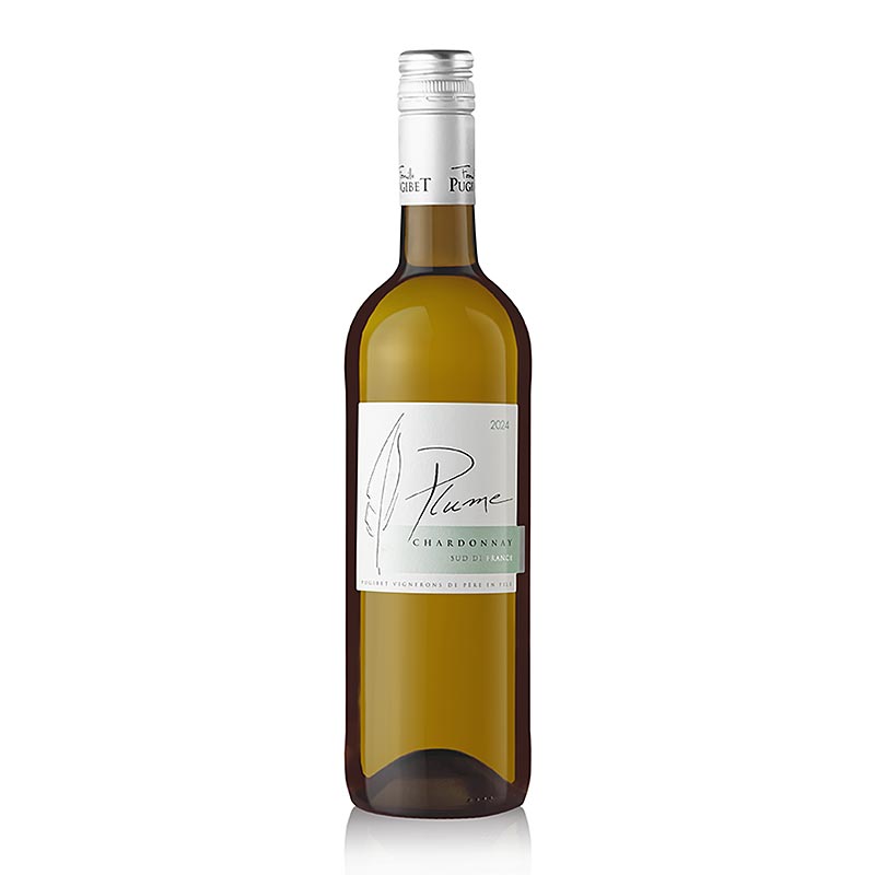 2024er Chardonnay Plume IGP, trocken, 9% vol., La Colombette, 750 ml