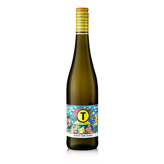 2023er Riesling "SCHICK und SCHÖN" QW, trocken, 12,5 % vol., Tina Pfaffmann, 750 ml