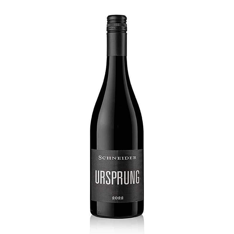 2022er "Ursprung" Rotweinvucee QW, trocken, 13,5 % vol., Schneider, 750 ml