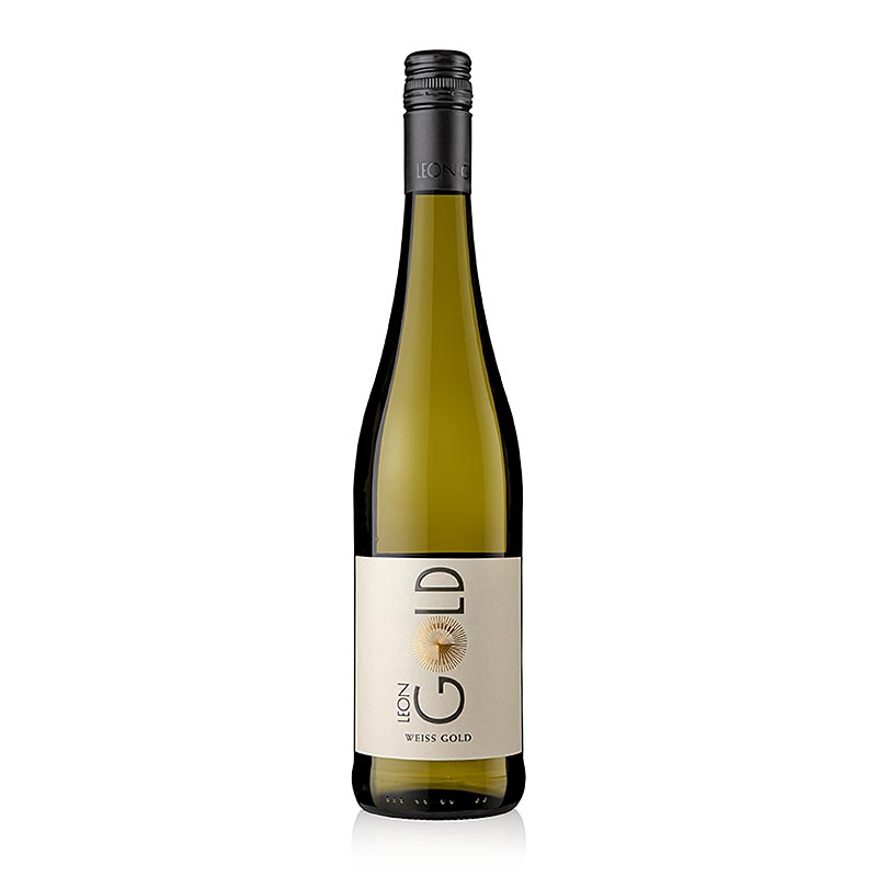 2024er "Weiss Gold" Weißwein QW, trocken, 11,5 % vol,. Leon Gold, BIO, 750 ml