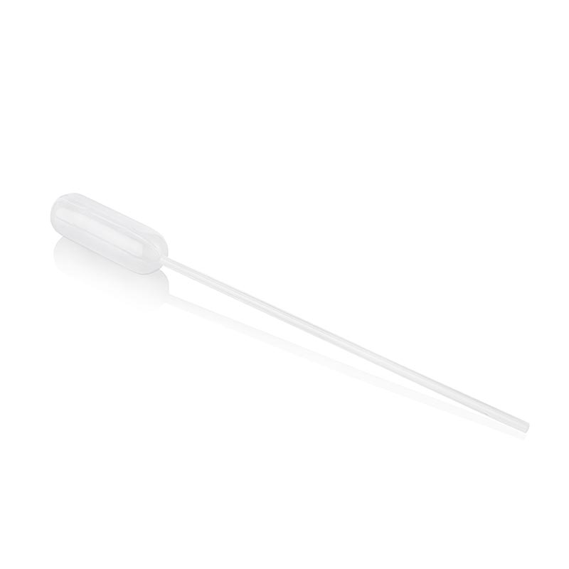 Pasteurpipette, Kunststoff, 15,5cm, 4,5ml, nicht graduiert, 100% Chef, 500 St