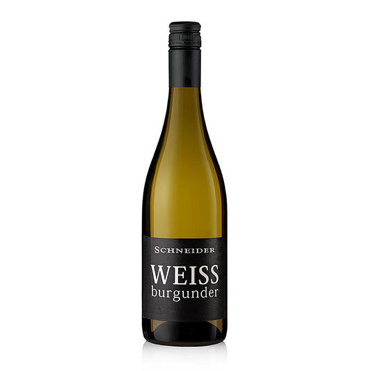 2023er Weißburgunder QW, trocken, 12,5 % vol., Schneider, 750 ml
