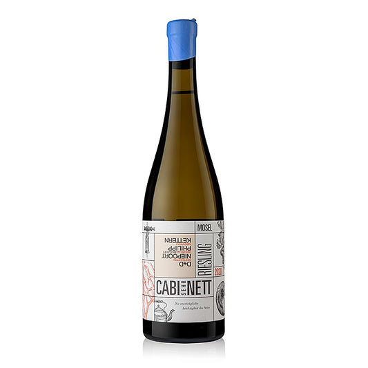 2020er "Cabi Sehr Nett" Riesling Kabinett, süß, 8 % vol., Fio Wein, 750 ml