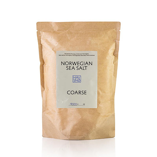HAVSNØ grobes Meersalz, Norwegen, 1 kg