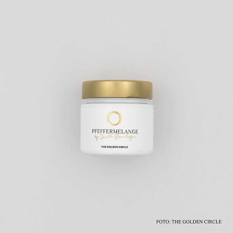 THE GOLDEN CIRCLE - Pfeffermelange mit Pakis. Kristallsalz by Sascha Stemberg, 60 g