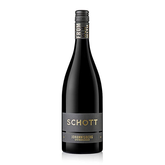 2022er Johannisberg Spätburgunder, QW, trocken, 13 % vol., Schott, 750 ml