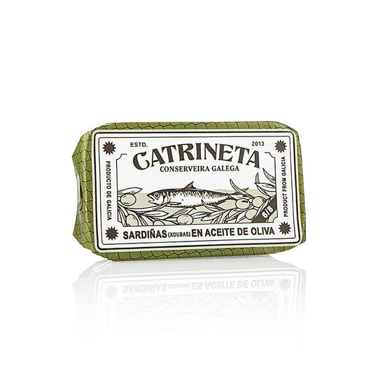 Sardinen, XOUBAS, ganz, in Olivenöl, Catrineta, 81 g