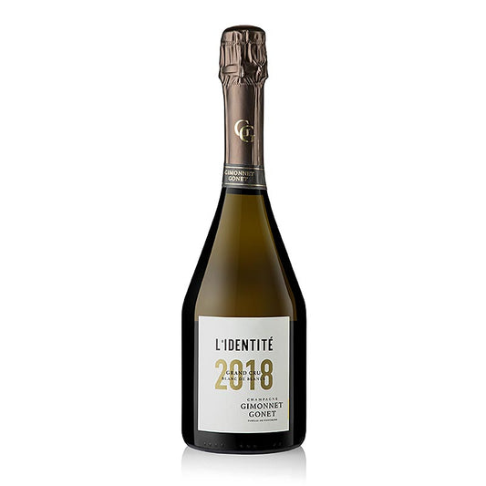 Champagner Gimonnet Gonet 2018er Identité Blanc de Blanc Grand Cru, Extra brut, 750 ml