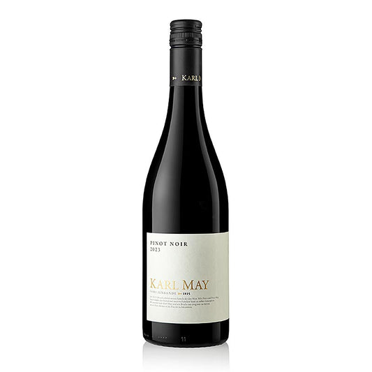 2023er Pinot Noir Gutswein QW, trocken, 12,5 % vol., Karl May, BIO, 750 ml