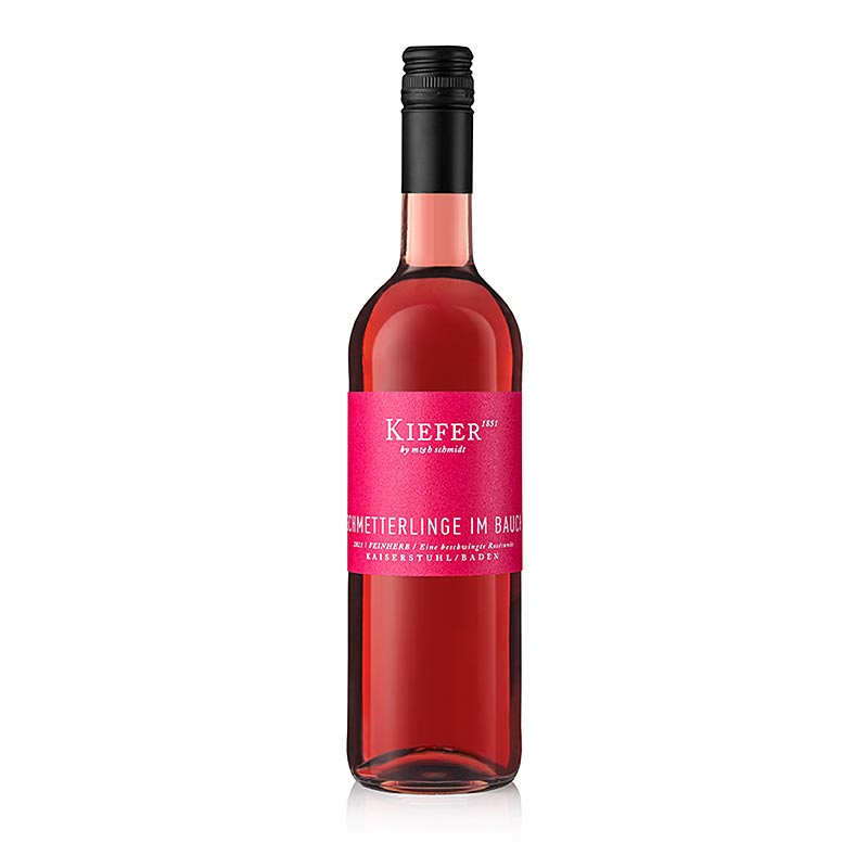 2024er "Schmetterlinge im Bauch" Roseweincuvee QW, feinherb, 11 % vol., Kiefer, 750 ml