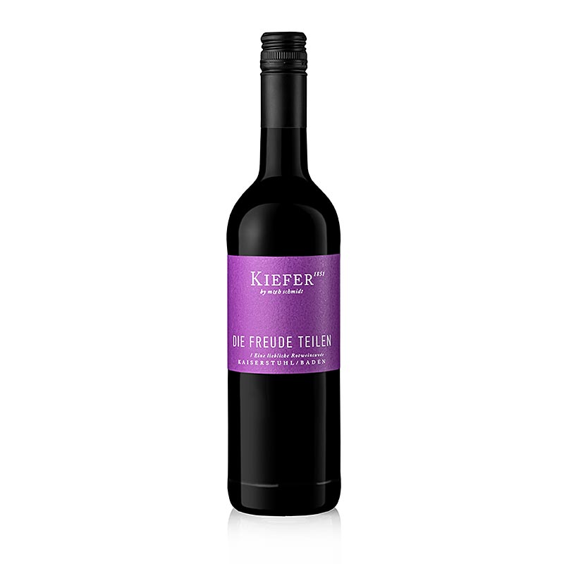 2022er "Die Freude teilen" Rotweincuvee QW, süß, 11 % vol., Kiefer, 750 ml