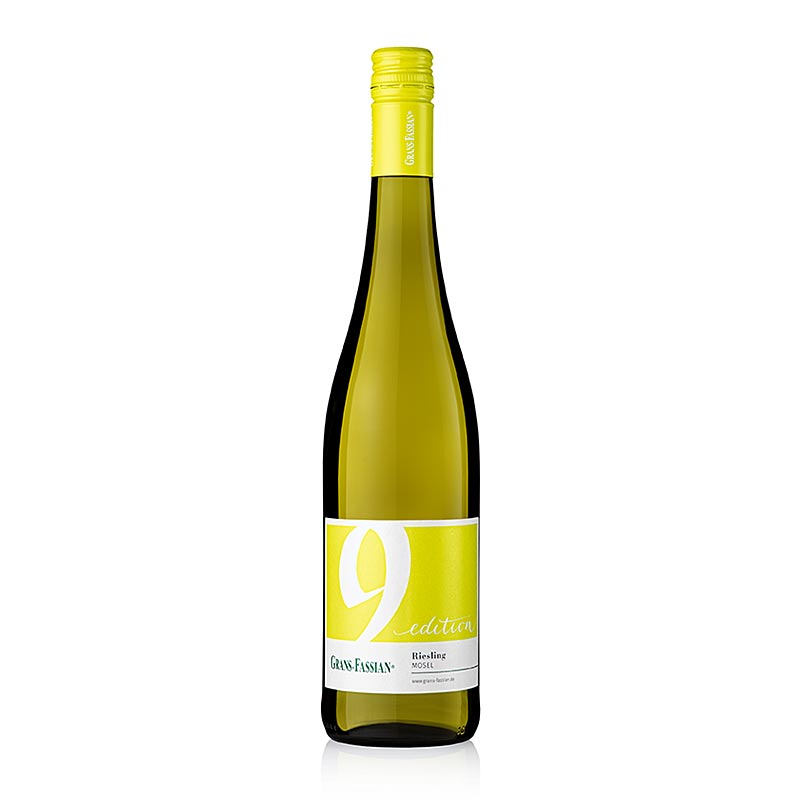2024er "Edition 9" Riesling QW, feinherb, 9 % vol., Grans-Fassian, 750 ml