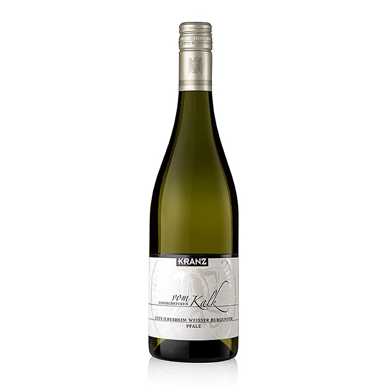 2023er "Landschnecken vom Kalk" Weißburgunder, trocken, % vol., Kranz, BIO, 750 ml