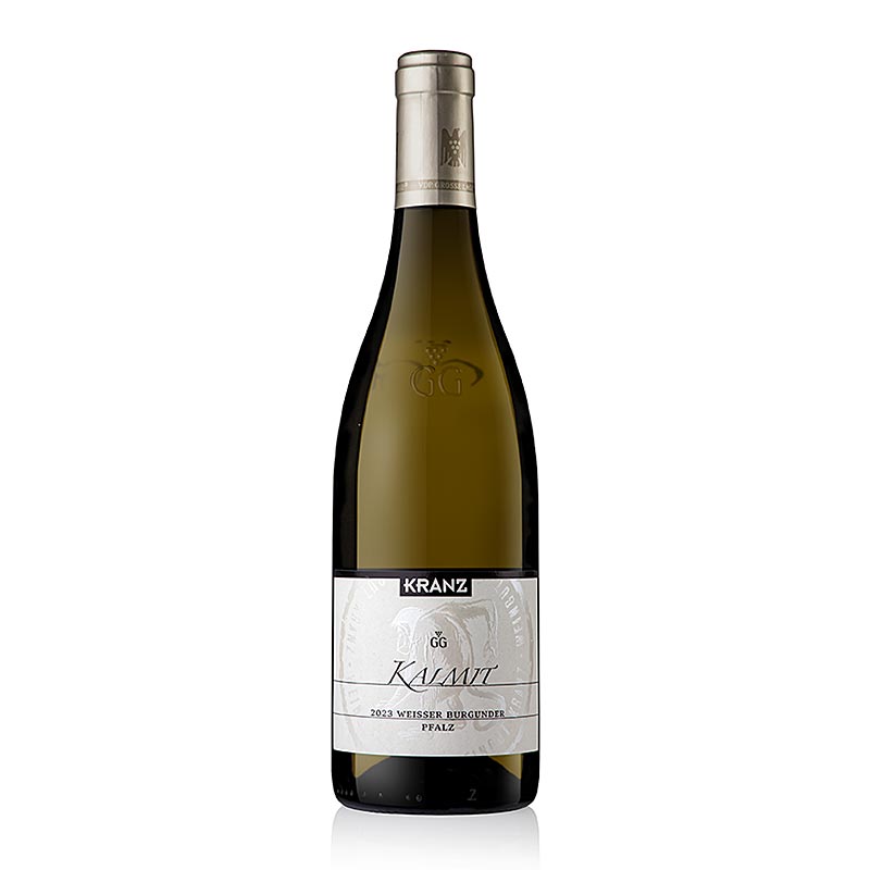 2023er Kalmit Weißer Burgunder GG QW, trocken, 13,5 % vol., Kranz, BIO, 750 ml
