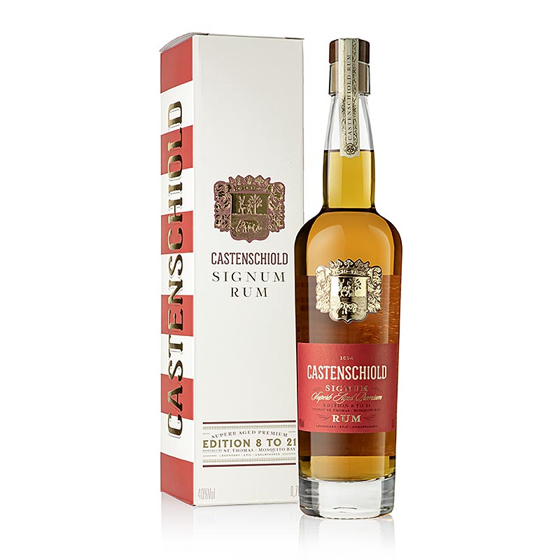 Castenschiold Signum Rum (Karibik/Südamerika) 40% Vol., 700 ml