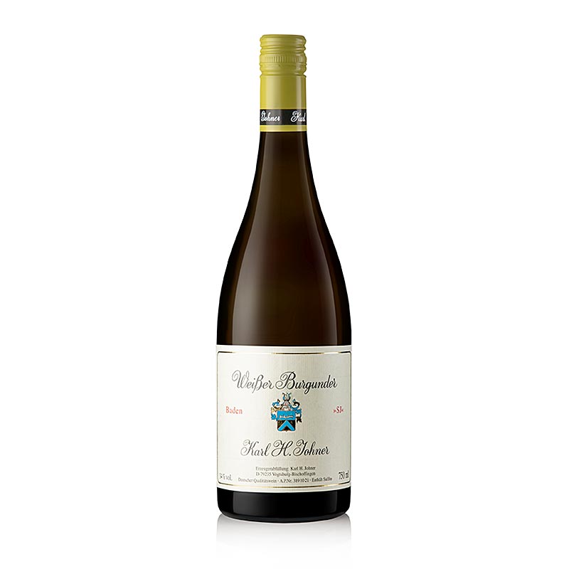 2022er Selektion Weißburgunder Barrique, trocken, 13,5 % vol., Johner, 750 ml