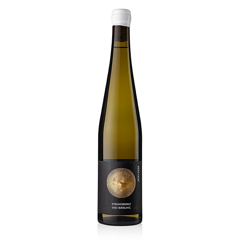 2023er "Steingrüble" Riesling QW, trocken, 12 % vol., Leon Gold, BIO, 750 ml