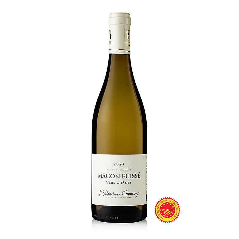 2023er Mâcon Fuissé Vers Chânes AOP, trocken, 14 % vol., Domaine de Giroux, BIO, 750 ml