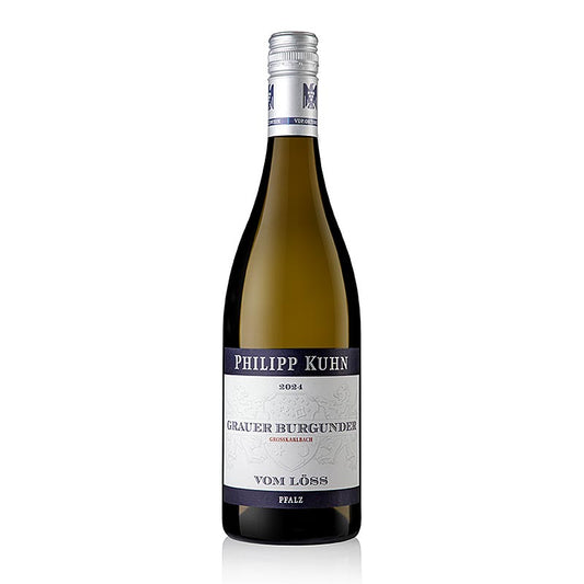 2024er Grauburgunder vom Löss QW, trocken, 12,5 % vol., Philipp Kuhn, BIO, 750 ml