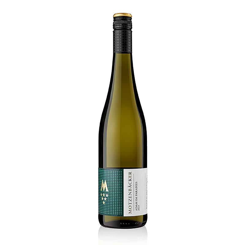 2023er "Adam im Paradies" Weißwein QW, trocken, 11,5 % vol., Motzenbäcker, BIO, 750 ml