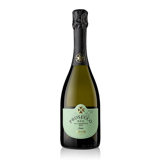 2024er Prosecco Millesimato Spumante DOC, brut, 11 % vol., Iris Vigneti, 750 ml
