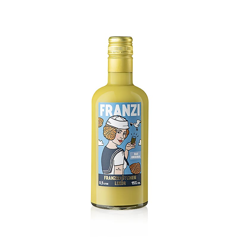 Franzi - Franzbrötchenlikör, 15 % vol., 500 ml