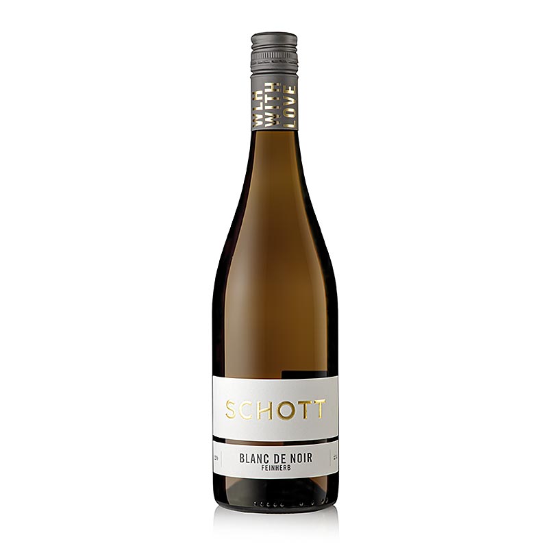 2024er Blanc de Noir QW, feinherb, 11,5 % vol., Schott, 750 ml