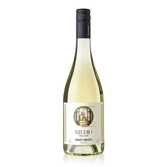 KOLONNE NULL - STUDIO Italiano Pinot Grigio, entalkoholisierter Weißwein, alkoholfrei, 750 ml