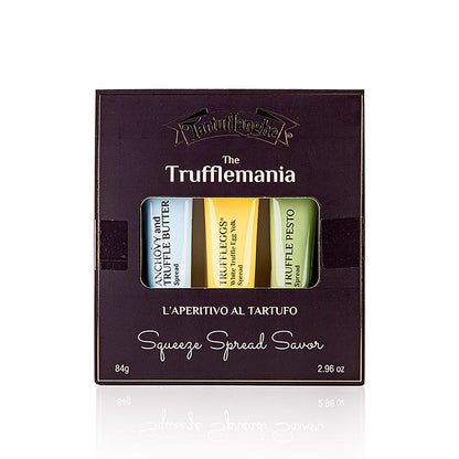 Tartuflanghe Trüffel Aperitif (Truffleggs/Pesto/Sardellenaufstrich) 3 Tuben, Tartuflange, 84 g, 3 tlg.