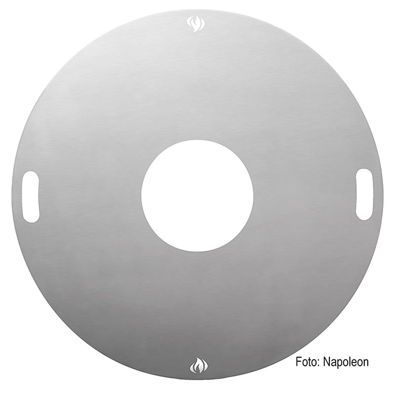 Plancha Feuerplatte f. Holzkohle Kugelgrills, Napoleon, 1 St