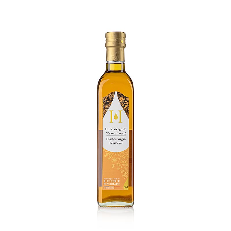 Sesamöl, nativ, geröstet, Huilerie Beaujolaise, BIO, 500 ml