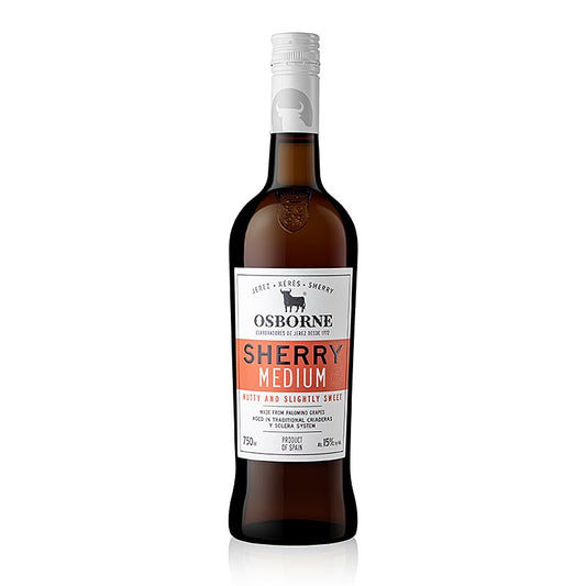 Osborne Sherry medium Sherry zum Kochen, 15 % vol., 750 ml