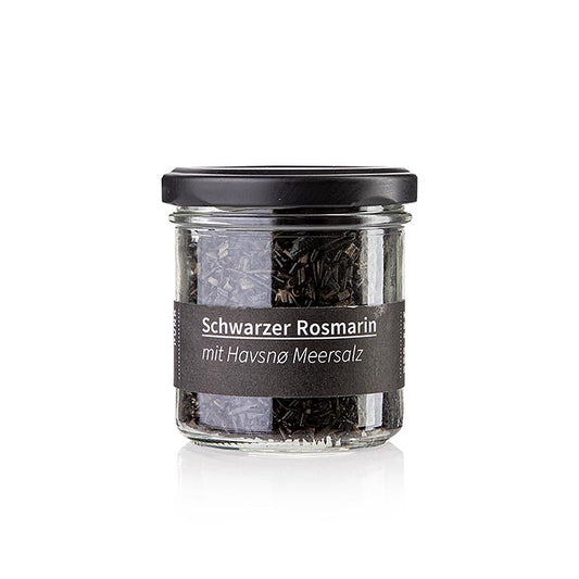 Fermentierter schwarzer Rosmarin mit Havsnø Meersalz, Krautpunk, 60 g
