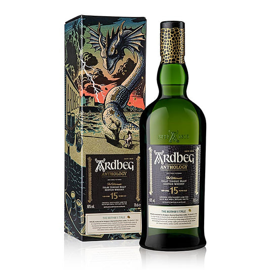 Single Malt Whisky Ardbeg Anthology Beithirs Tale 15 Jahre, 46% vol., Islay, 700 ml