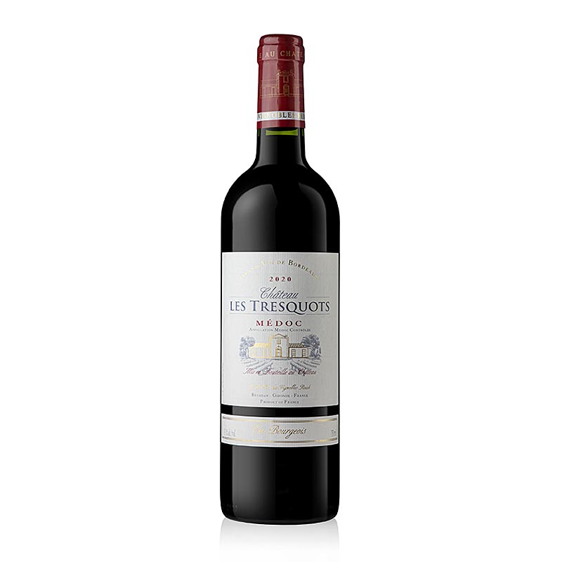 2020rt Cru Bourgeois Medoc AOC, trocken, 13,5 % vol., Château Les Tresquot, 750 ml
