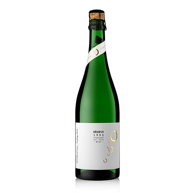 1992er Reserve brut (32 Jahre Hefelager) Riesling Sekt, brut, 10,5 % vol., Lauer, 750 ml
