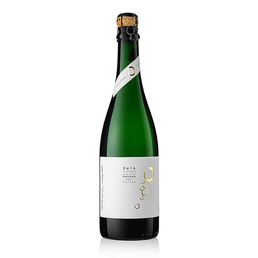 2016er Prestige brut (8 Jahre Hefelager) Riesling Sekt, b.A. Mosel, brut, 12 % vol., Lauer, 750 ml