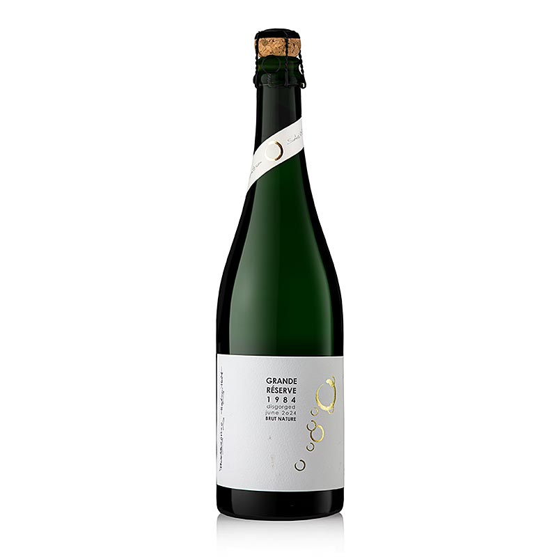 1984er Reserve brut natur (40 Jahre Hefelager) Riesling Sekt, 10,5 % vol., Lauer, 750 ml