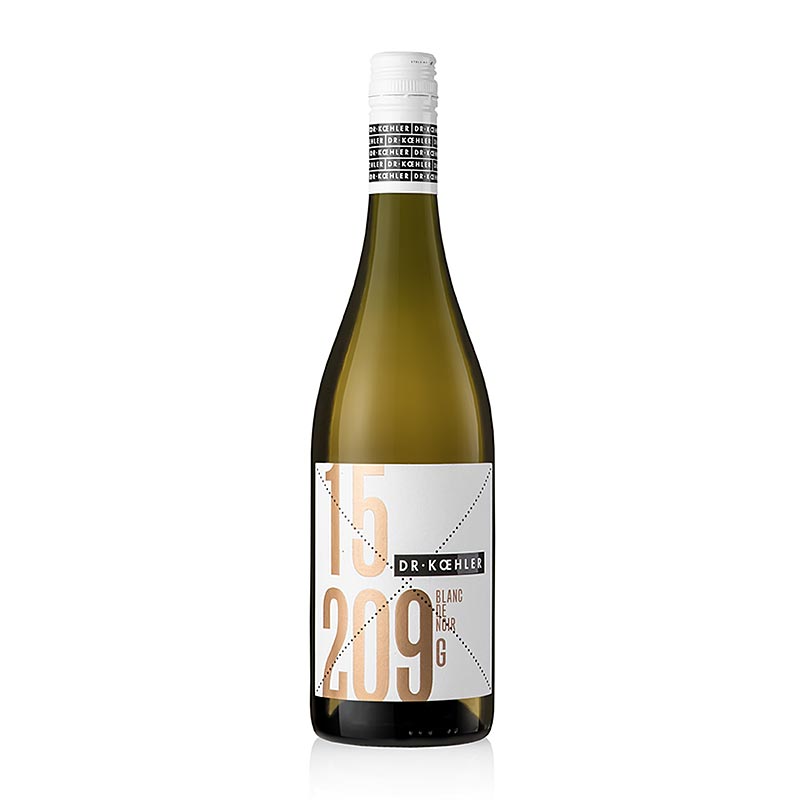 2024er Blanc de Noir QW, trocken, 11 % vol., Dr. Koehler, 750 ml