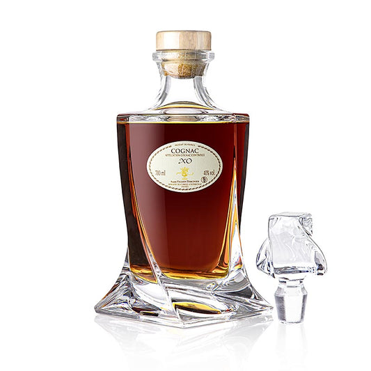 Cognac - Vallein Tercinier XO Fine Champagne in Kristallkaraffee 40% Vol., 700 ml