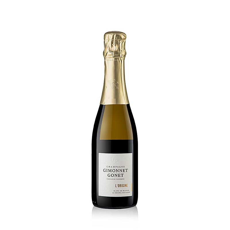 Champagner Gimonnet Gonet l´Origine Blanc de Blancs Grand Cru brut, 375 ml