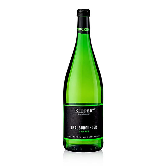 2024er Grauburgunder QW, trocken, 12 % vol., Kiefer, 1 l