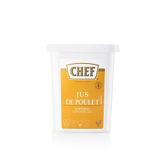 CHEF Geflügeljus (Fond), Pulver (für ca. 10L), 600 g