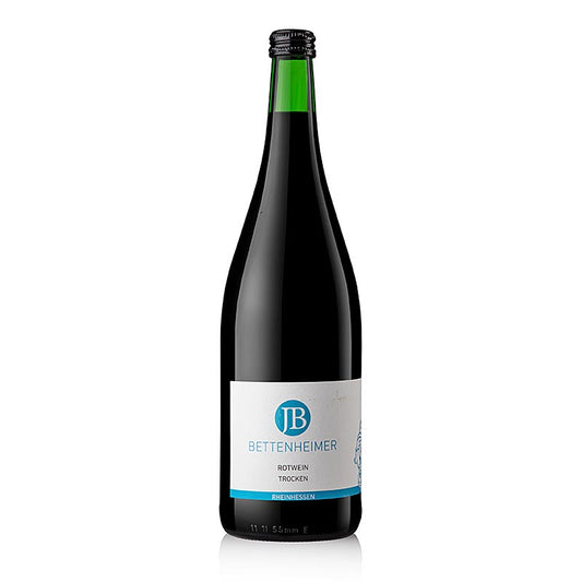 Rotweincuvee QW, trocken, 12,5 % vol., Bettenheimer, Vegan, 1 l