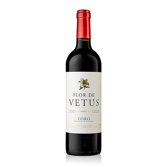 2021er "Flor de Vetus" Tempranillo DO, trocken, 14,4 % vol., Vetus, 750 ml