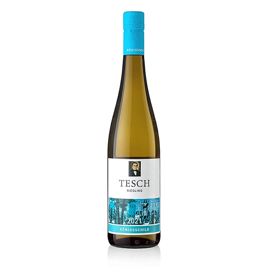 2021er "Königsschild" Riesling, trocken, 12,5 % vol., Tesch (Kapsel blau), 750 ml
