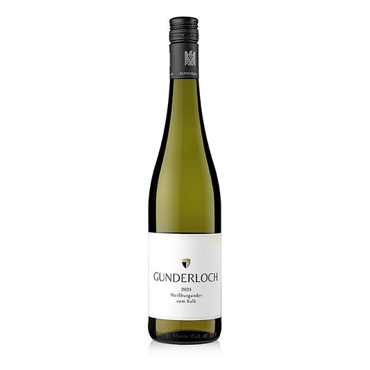 2024er "vom Kalk" Weißburgunder QW, trocken, 12 % vol., Gunderloch, BIO, 750 ml